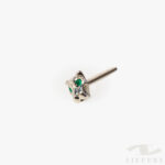 Cartier groene oogjes op panterkop schroeven voor CT0028O/ CT0148O